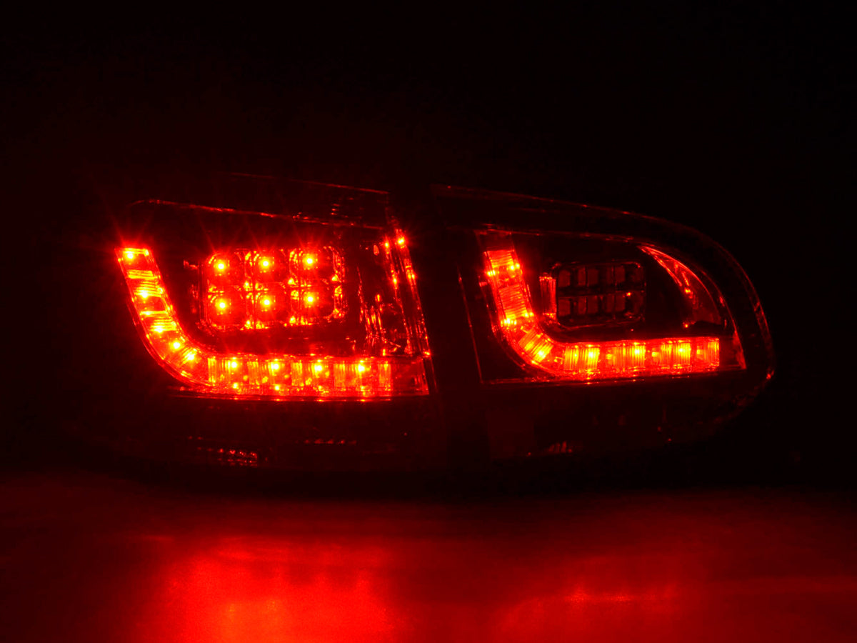 LED Rückleuchten Set VW Golf 6 Typ 1K 2008-2012 rot/schwarz LED Rückleuchten Set VW Golf 6 Typ 1K 2008-2012 rot/schwarz